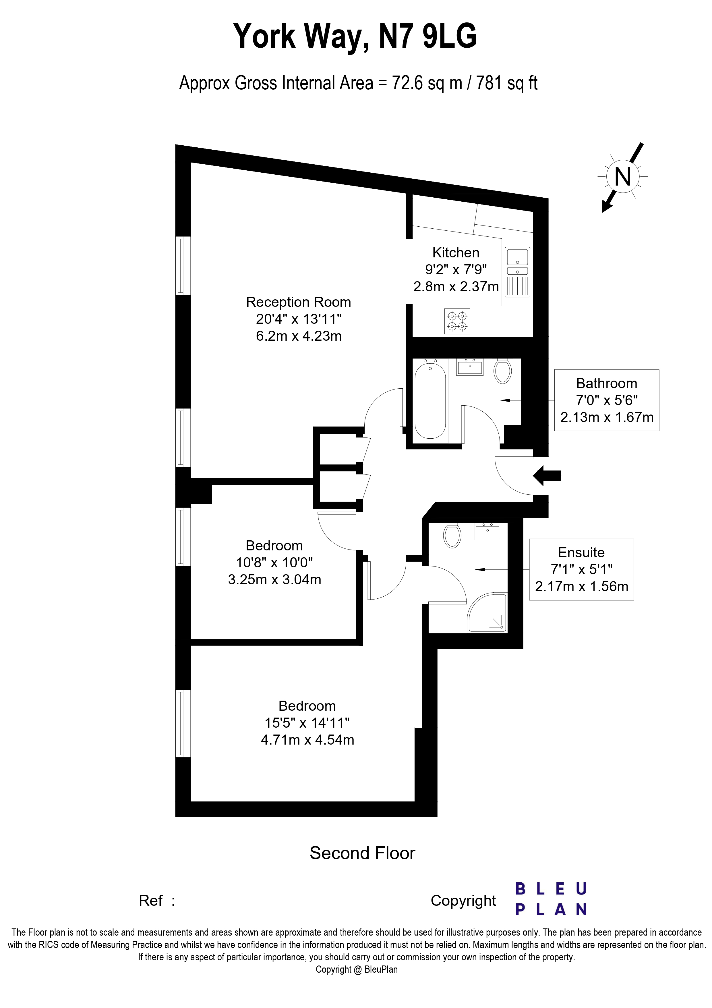York Way floorplan